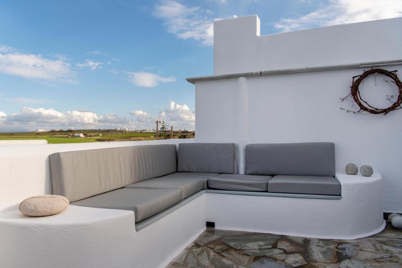 Pure White 1Bd House With Amazing Sea Views In Naousa Екстериор снимка