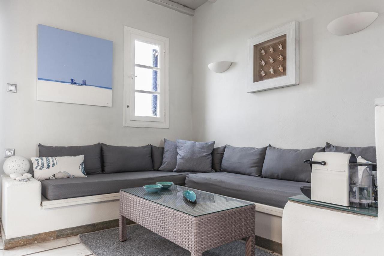 Pure White 1Bd House With Amazing Sea Views In Naousa Екстериор снимка