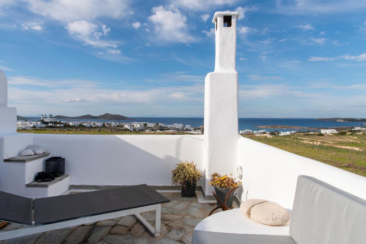 Pure White 1Bd House With Amazing Sea Views In Naousa Екстериор снимка